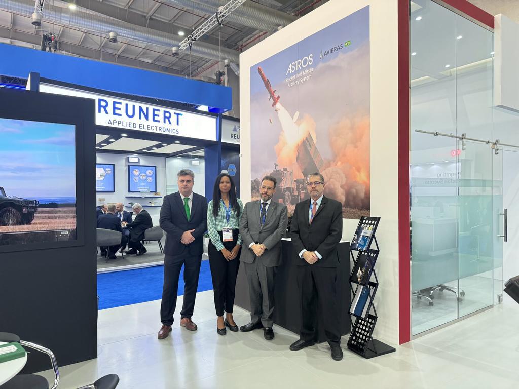 Avibras joins forces with Milanion NTGS and attends the World Defence Show 