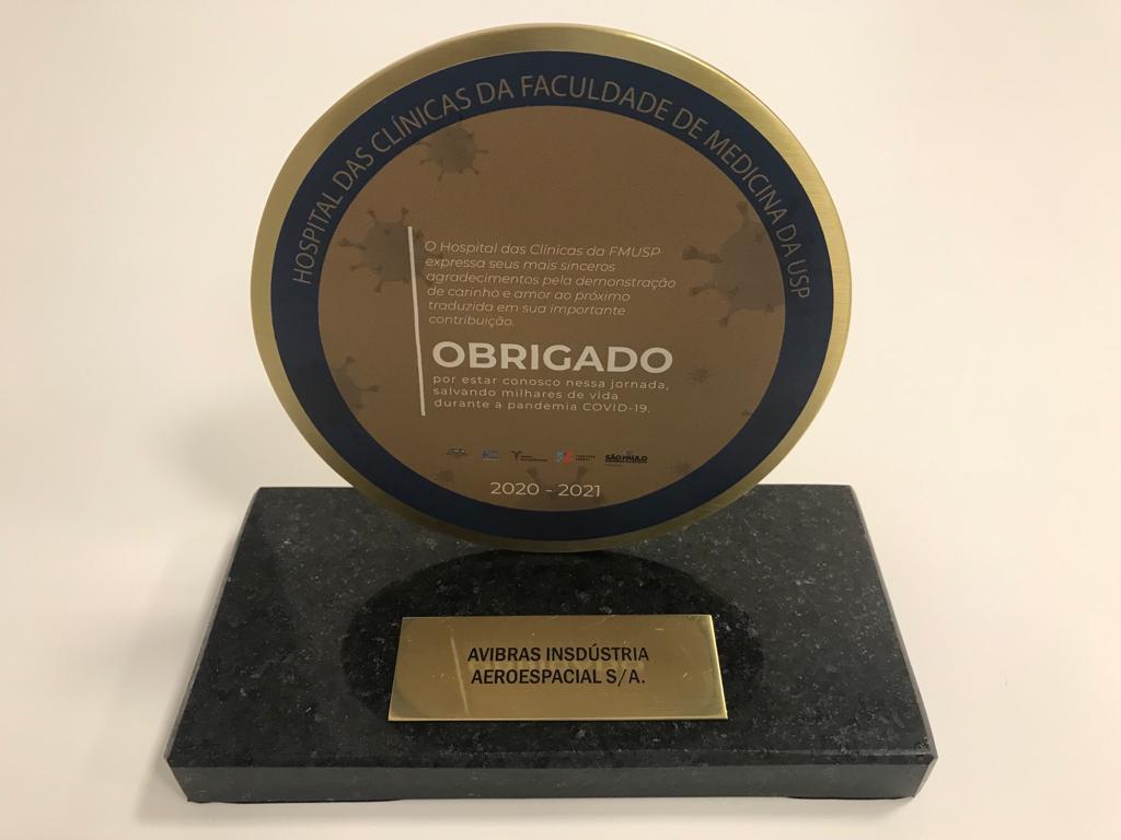 Honoured by Hospital das Clínicas