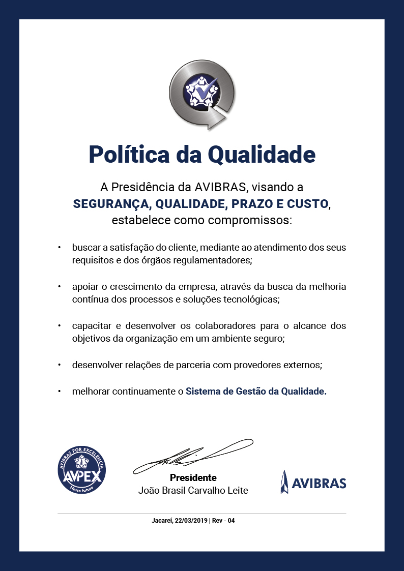 politica qualidade 19