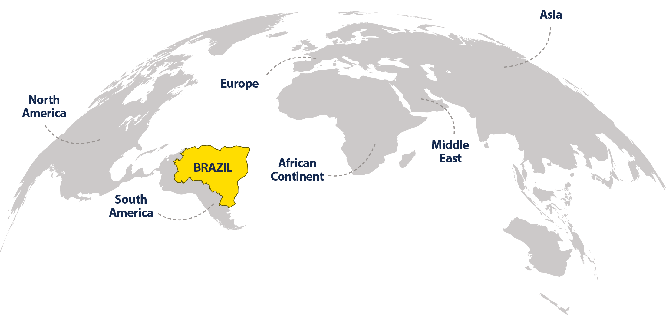 Mapa de atuação